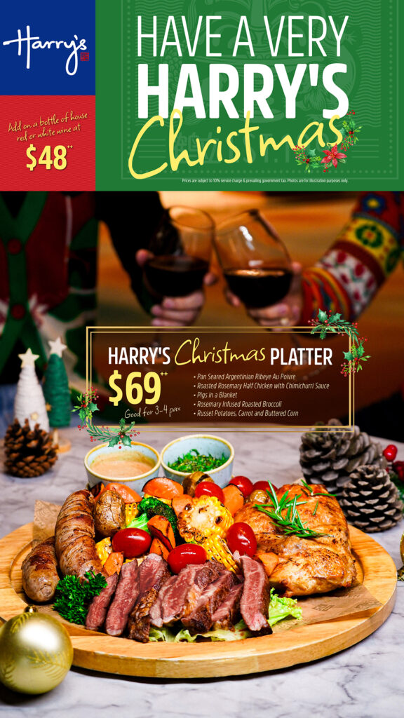 Harry's festive promotion platter 2024