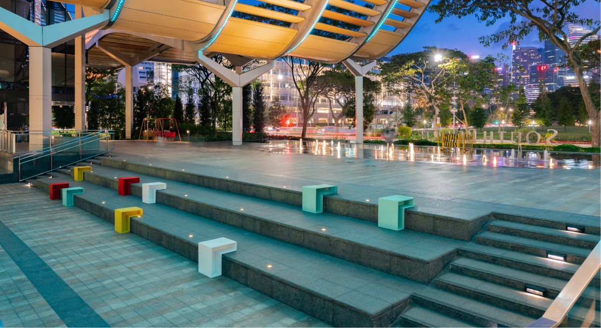 Fountain Plaza at South Beach Avenue