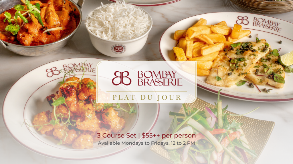 Bombay Brasserie Plat du Jour 2025