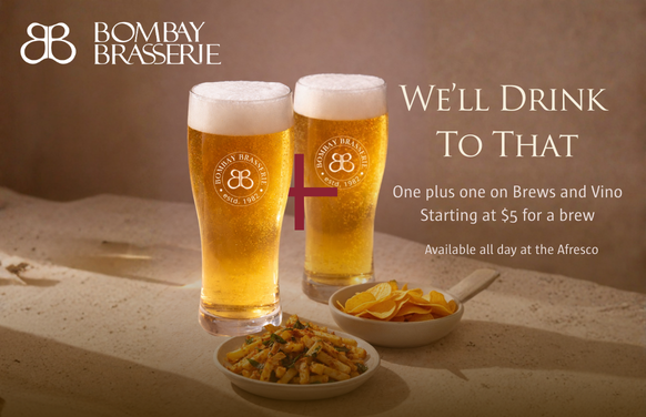 Bombay Brasserie 1+1